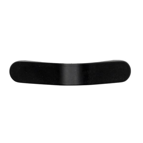 Mâner mobilier Viefe Dropp, negru mat, 84 mm (interax 64 mm)