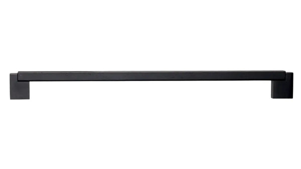 Mâner mobilier Viefe Duo Mini, negru mat lacuit, 354,6 mm (interax 320 mm)