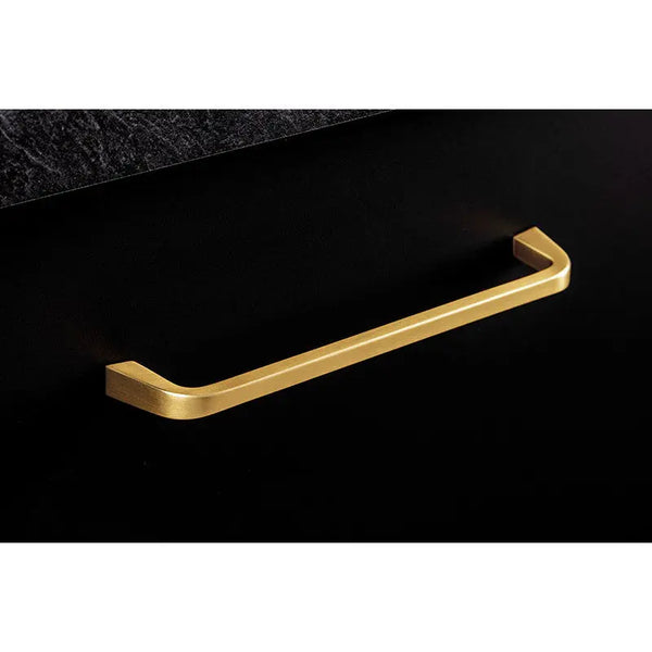 Mâner mobilier Viefe Este, auriu periat, 171 mm (interax 160 mm) - imagine 2