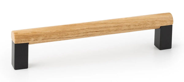 Mâner mobilier Viefe Eto, gri lava și stejar, 174,6 mm (interax 160 mm) - imagine 6
