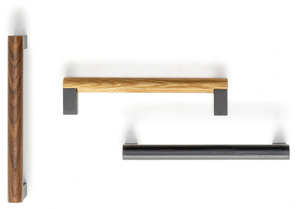 Mâner mobilier Viefe Eto, negru mat, 174,6 mm (interax 160 mm) - imagine 3