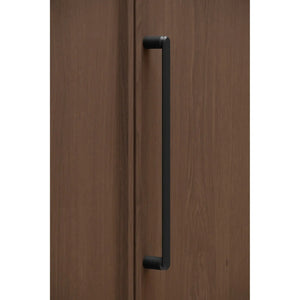 Mâner mobilier Viefe Fase Big, negru periat, 348 mm (interax 320 mm) - imagine 4