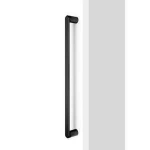 Mâner mobilier Viefe Fase Big, negru periat, 508 mm (interax 480 mm) - imagine 3
