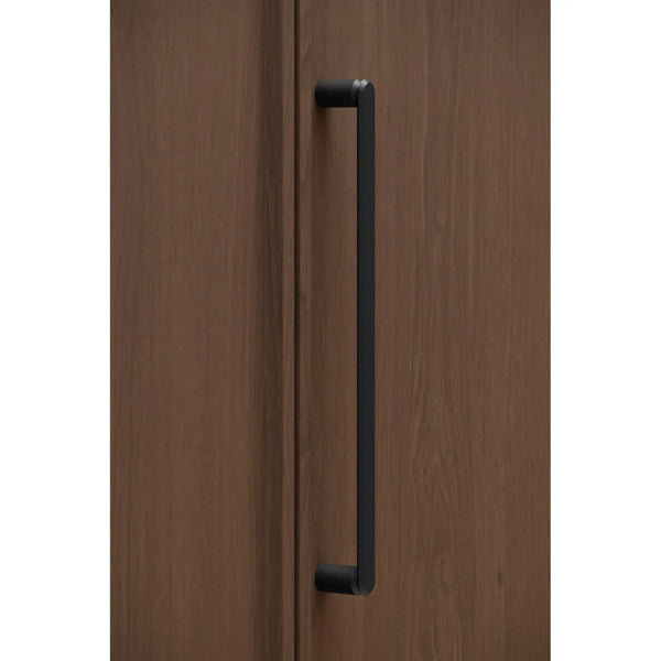 Mâner mobilier Viefe Fase Big, negru periat, 508 mm (interax 480 mm) - imagine 4