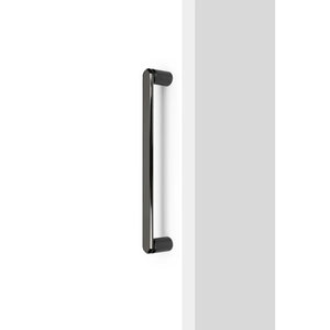 Mâner mobilier Viefe Fase Big, negru titan lustruit, 348 mm (interax 320 mm) - imagine 3