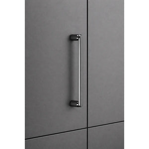 Mâner mobilier Viefe Fase Big, negru titan lustruit, 508 mm (interax 480 mm) - imagine 4