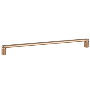 Mâner mobilier Viefe Fase, alamă cava periată, 337 mm (interax 320 mm)