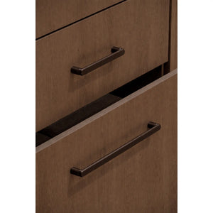 Mâner mobilier Viefe Fase, bronz periat, 177 mm (interax 160 mm) - imagine 2