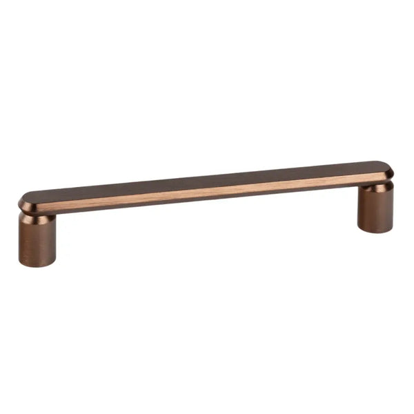 Mâner mobilier Viefe Fase, bronz periat, 177 mm (interax 160 mm)