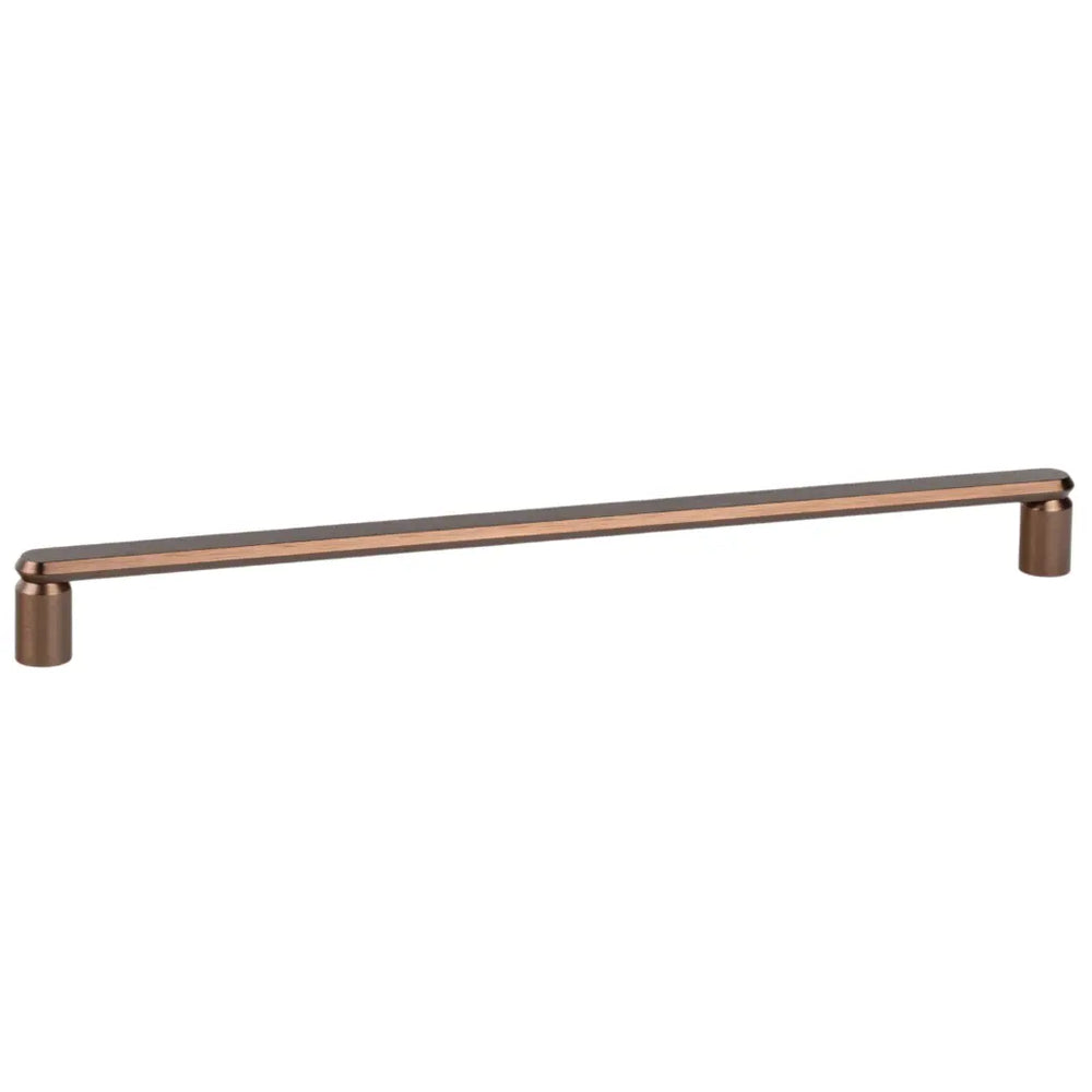 Mâner mobilier Viefe Fase, bronz periat, 337 mm (interax 320 mm)
