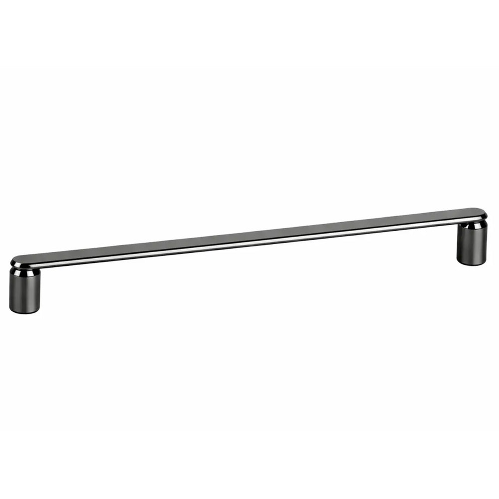 Mâner mobilier Viefe Fase, negru titan lustruit, 337 mm (interax 320 mm)