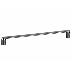 Mâner mobilier Viefe Fase, negru titan lustruit, 337 mm (interax 320 mm)