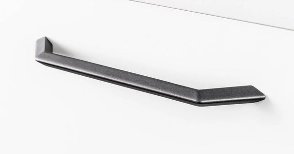 Mâner mobilier Viefe Feltre, gri grafit, 218 mm (interax 192 mm)
