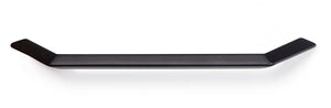 Mâner mobilier Viefe Feltre, negru mat, 218 mm (interax 192 mm)