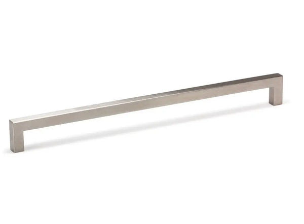 Mâner mobilier Viefe Ferri, oțel inoxidabil periat, 332 mm (interax 320 mm)