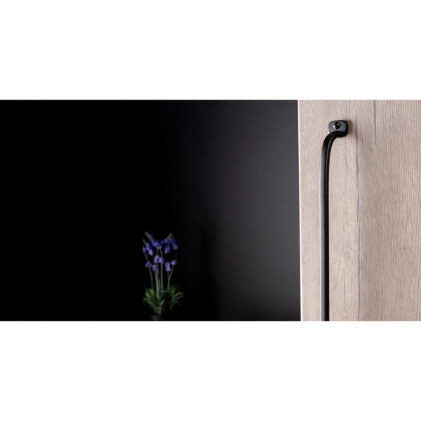 Mâner mobilier Viefe Firm, negru texturat, 349,8 mm (interax 320 mm)