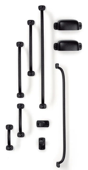 Mâner mobilier Viefe Firm, negru texturat, 93,8 mm (interax 64 mm) - cod 0506093ZM22