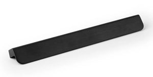 Mâner mobilier Viefe Flapp, negru periat, 350 mm (interax 256 mm) - imagine 5