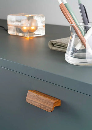 Mâner mobilier Viefe Flapp, nuc, 200 mm (interax 160 mm)