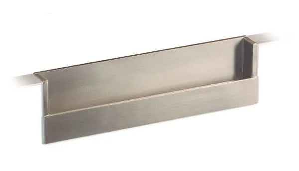 Mâner mobilier Viefe Flat, nichel periat, 174,8 mm (interax 160 mm)