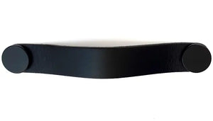 Mâner mobilier Viefe Flexa, negru mat, 150 mm (interax 128 mm)