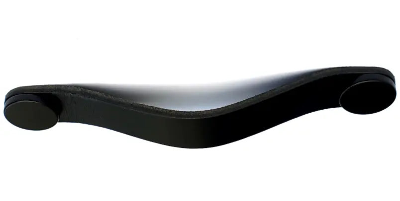 Mâner mobilier Viefe Flexa, negru mat, 150 mm (interax 128 mm)
