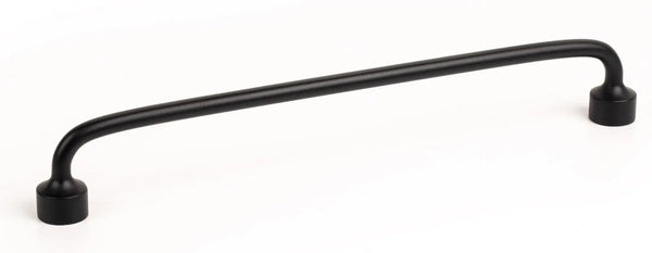 Mâner mobilier Viefe Floid, negru mat, 207,6 mm (interax 192 mm)