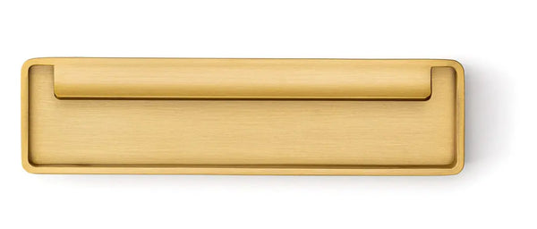Mâner mobilier Viefe Fold, alamă, 174 mm (interax 128 mm)