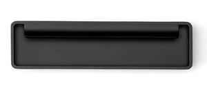 Mâner mobilier Viefe Fold, negru mat, 174 mm (interax 128 mm)