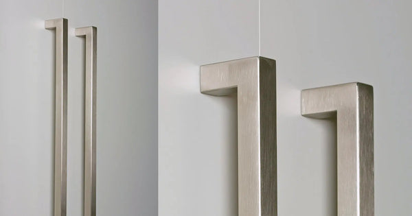 Mâner mobilier Viefe Fort, oțel inoxidabil periat, 142 mm (interax 128 mm) - imagine 2