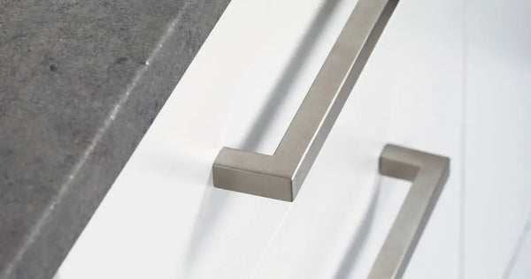 Mâner mobilier Viefe Fort, oțel inoxidabil periat, 270 mm (interax 256 mm)