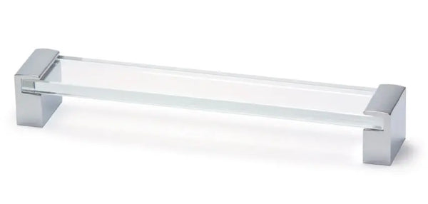 Mâner mobilier Viefe Glass, transparent, 335 mm (interax 320 mm)