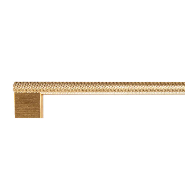 Mâner mobilier Viefe Graf Big, alamă întunecată periată, 352 mm (interax 320 mm)