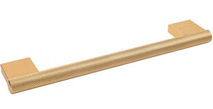 Mâner mobilier Viefe Graf Big, alamă întunecată periată, 352 mm (interax 320 mm) - imagine 2