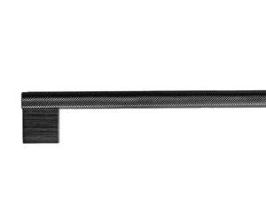 Mâner mobilier Viefe Graf Big, negru periat, 352 mm (interax 320 mm) - imagine 4