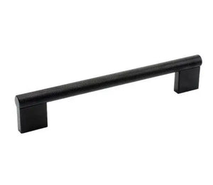 Mâner mobilier Viefe Graf Big, negru periat, 352 mm (interax 320 mm)
