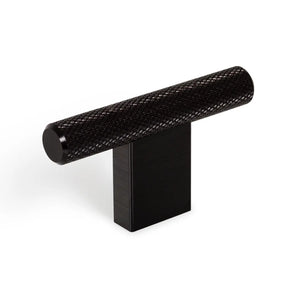 Mâner mobilier Viefe Graf Mini, negru periat, 60 mm