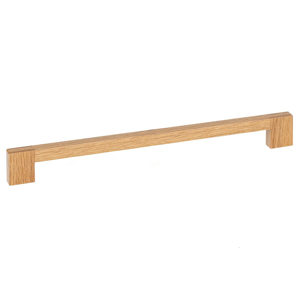 Mâner mobilier Viefe Hako, stejar, 348 mm (interax 320 mm)