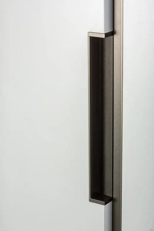 Mâner mobilier Viefe Hexxa, gri metalizat, 350 mm - imagine 2