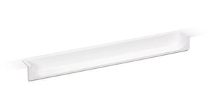 Mâner mobilier Viefe Hide, alb mat, 90 mm (interax 64 mm)