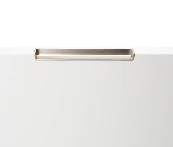 Mâner mobilier Viefe Hide, nichel periat, 180 mm (interax 128 mm)