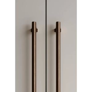 Mâner mobilier Viefe Hinoki Big, bronz periat, 500 mm (interax 416 mm) - imagine 3