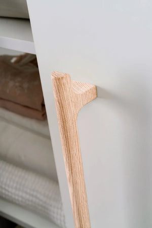 Mâner mobilier Viefe Hinoki Wood Big, natur, 500 mm (interax 416 mm) - imagine 3