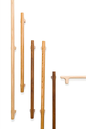 Mâner mobilier Viefe Hinoki Wood Big, natur, 500 mm (interax 416 mm) - imagine 5