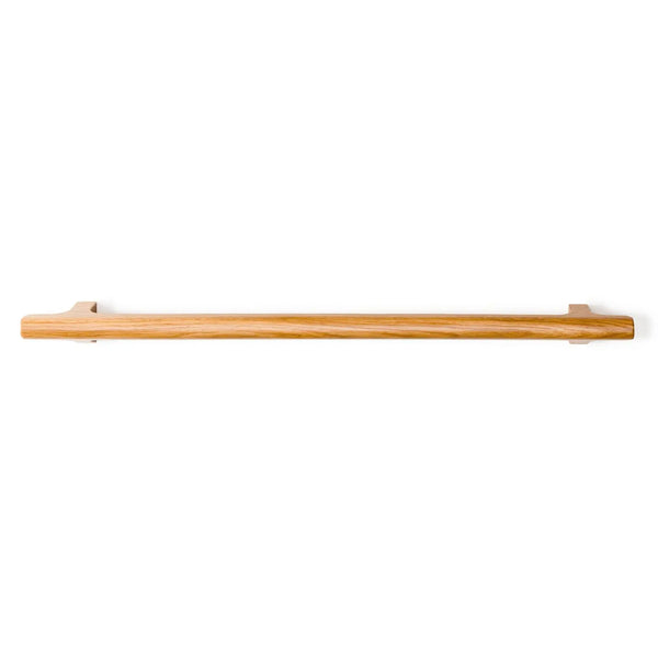 Mâner mobilier Viefe Hinoki Wood Big, stejar, 500 mm (interax 416 mm)