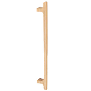 Mâner mobilier Viefe Hinoki Wood Big, stejar, 500 mm (interax 416 mm) - imagine 6