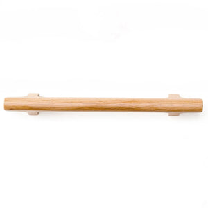 Mâner mobilier Viefe Hinoki Wood, stejar, 220 mm (interax 160 mm)