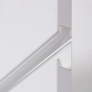 Mâner mobilier Viefe Jey 2, alb mat, 247 mm - imagine 3