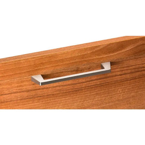Mâner mobilier Viefe Kado, crom lucios, 346 mm (interax 320 mm) - imagine 2