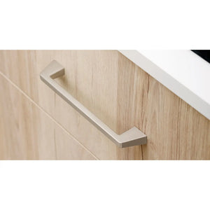 Mâner mobilier Viefe Kado, nichel periat, 186 mm (interax 160 mm) - imagine 2